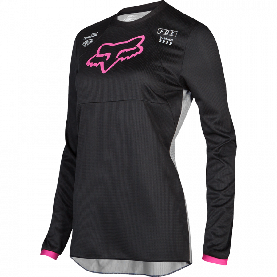 Мотоджерси подростковая Fox 180 Mata Youth Girls Jersey Black/Pink