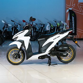 Скутер TMBK SCOOTER CLICK 50cc White Black